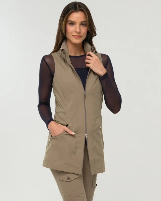 Delaney Travel Vest made by Anatomie