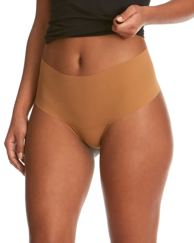 BreatheSoft® High Rise Thong Toffee made by Hanky Panky