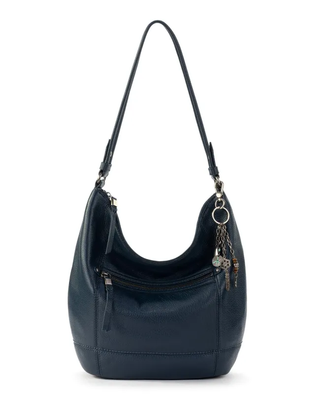 Sequoia Hobo - Leather - Indigo made by The Sak
