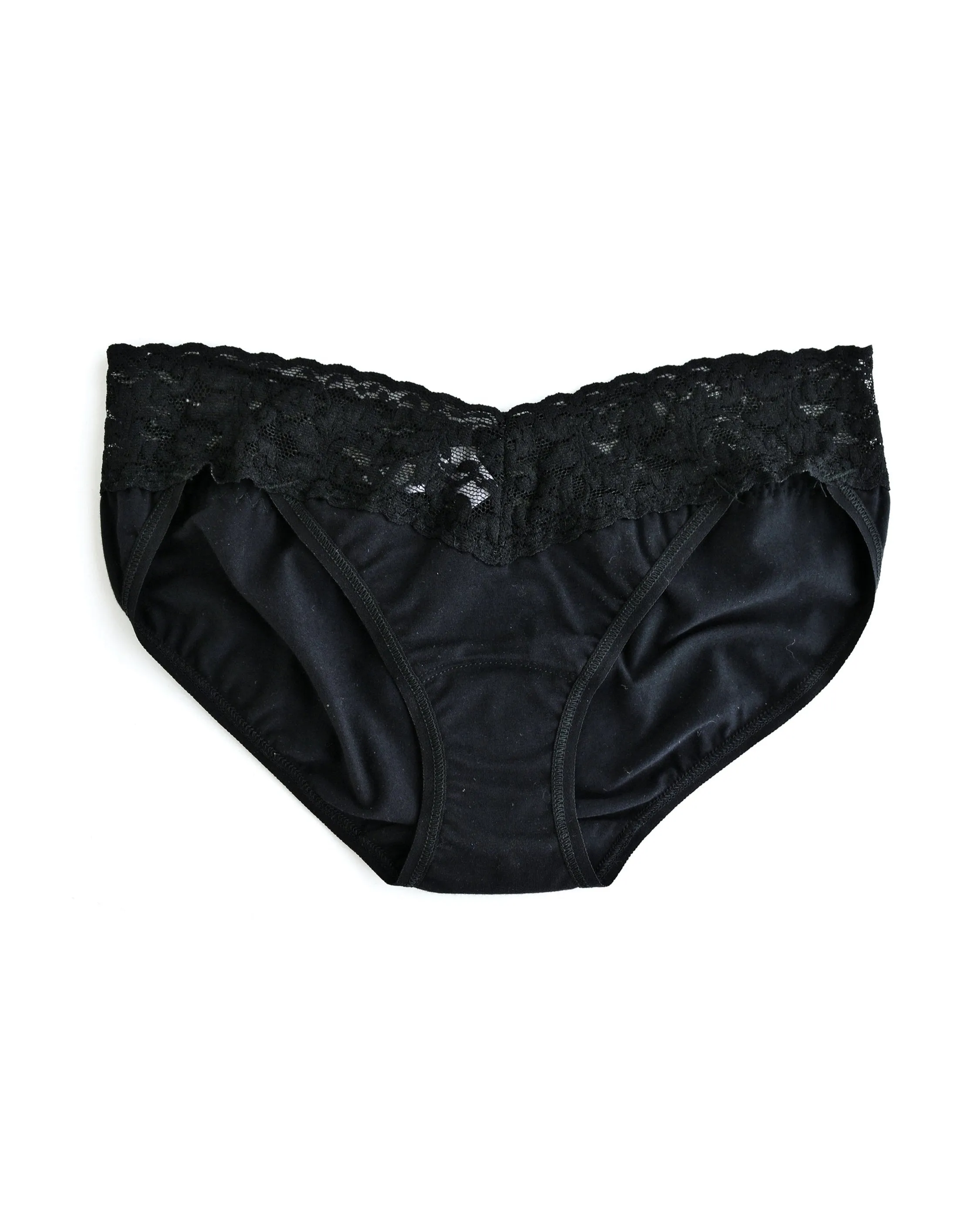 Supima® Cotton V-kini Black sold by Boston Proper product image thumbnail 3