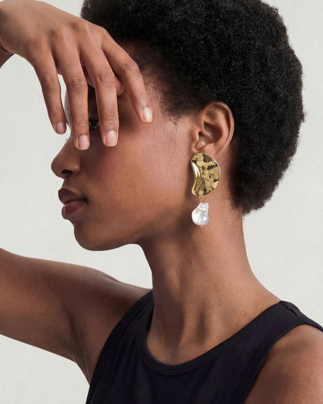 FRESHWATER PEARL NINA DROP EARRINGS sold by Boston Proper product image thumbnail 2