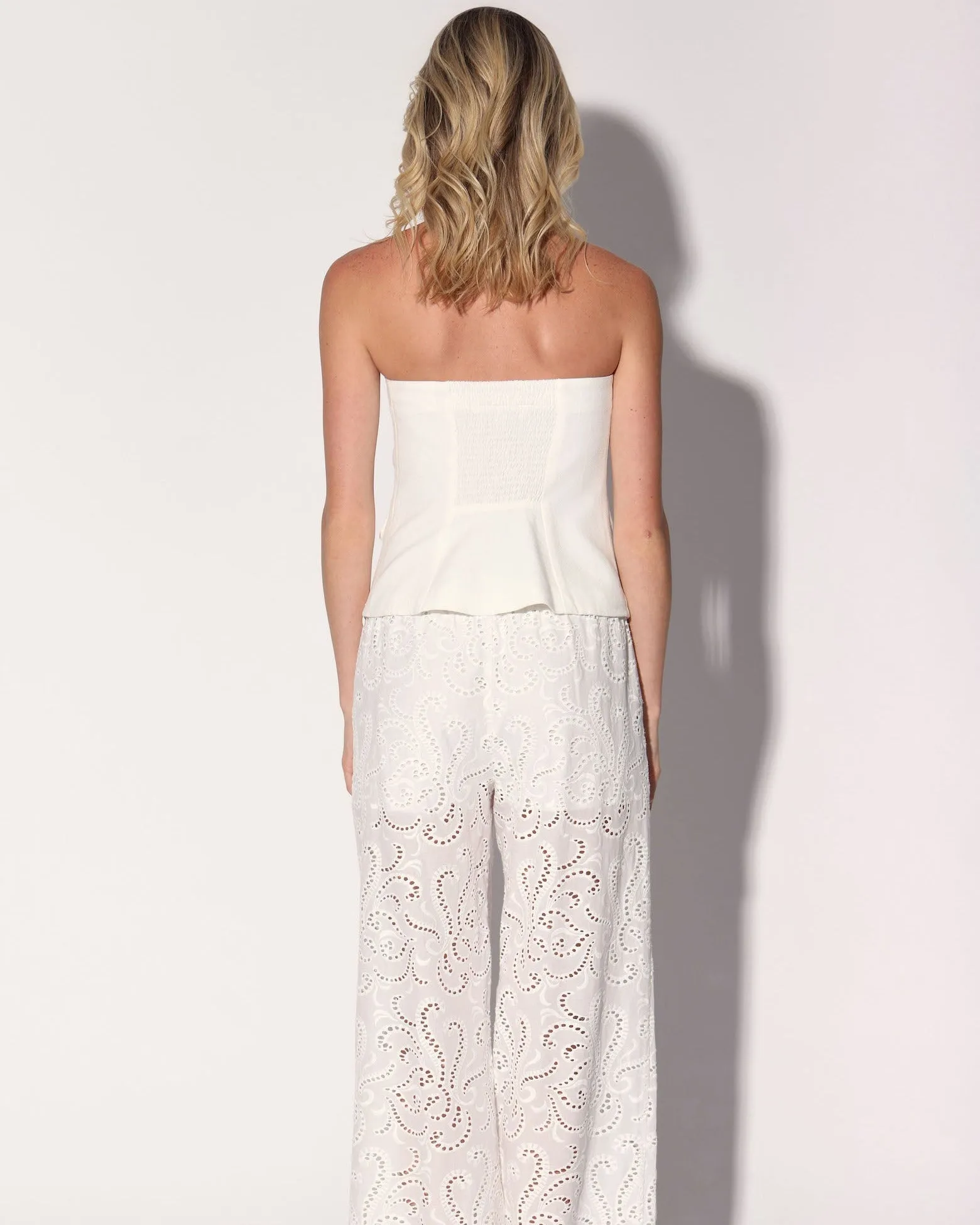 Bianca Top, Ivory sold by Boston Proper product image thumbnail 4