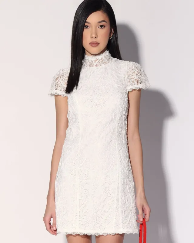 Ariana Dress, White Lace made by Walter Baker