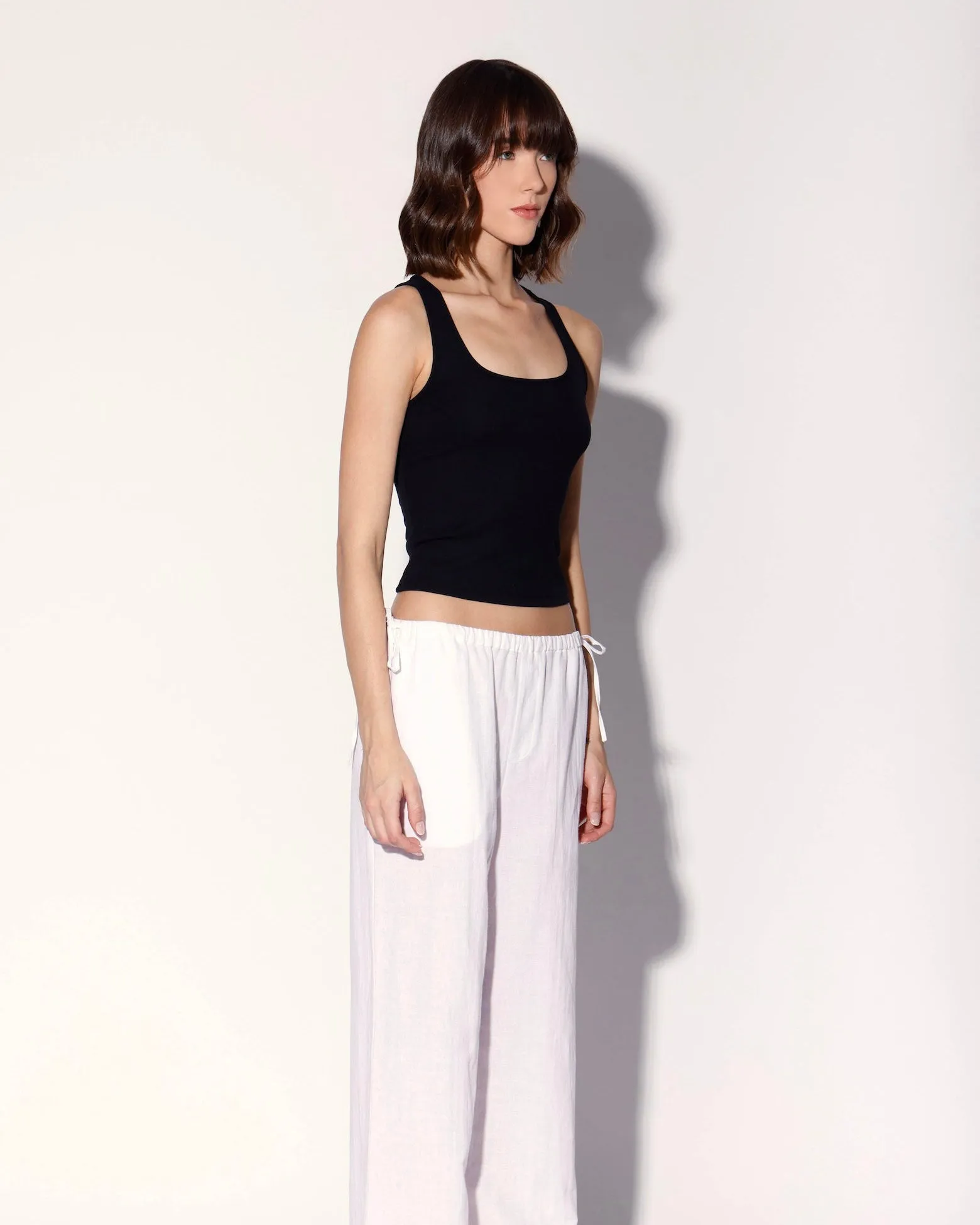 Ellery Tank Top, Black sold by Boston Proper product image thumbnail 3