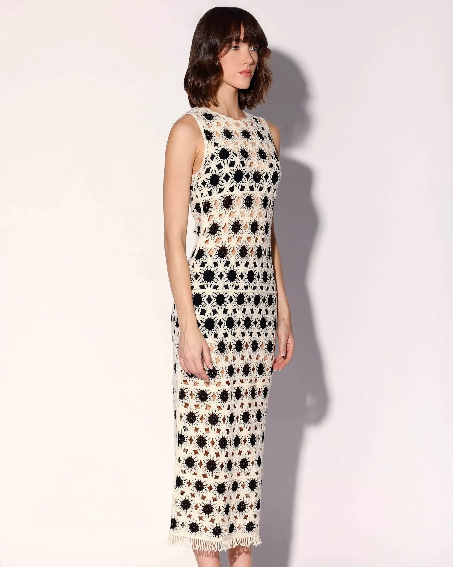 Brianna Dress, Dot Crochet sold by Boston Proper product image thumbnail 3