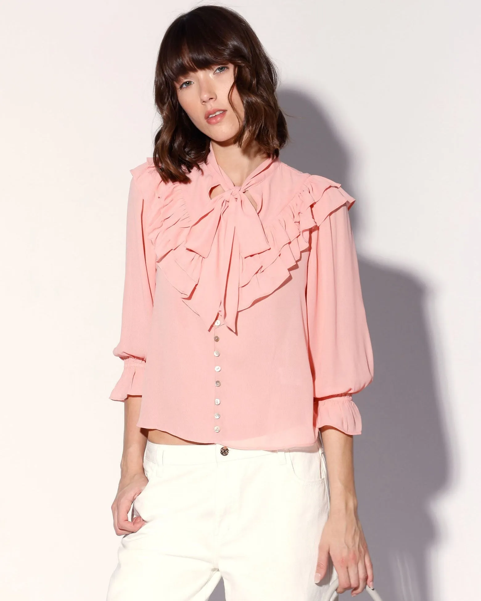 Davina Top, Dusty Pink sold by Boston Proper