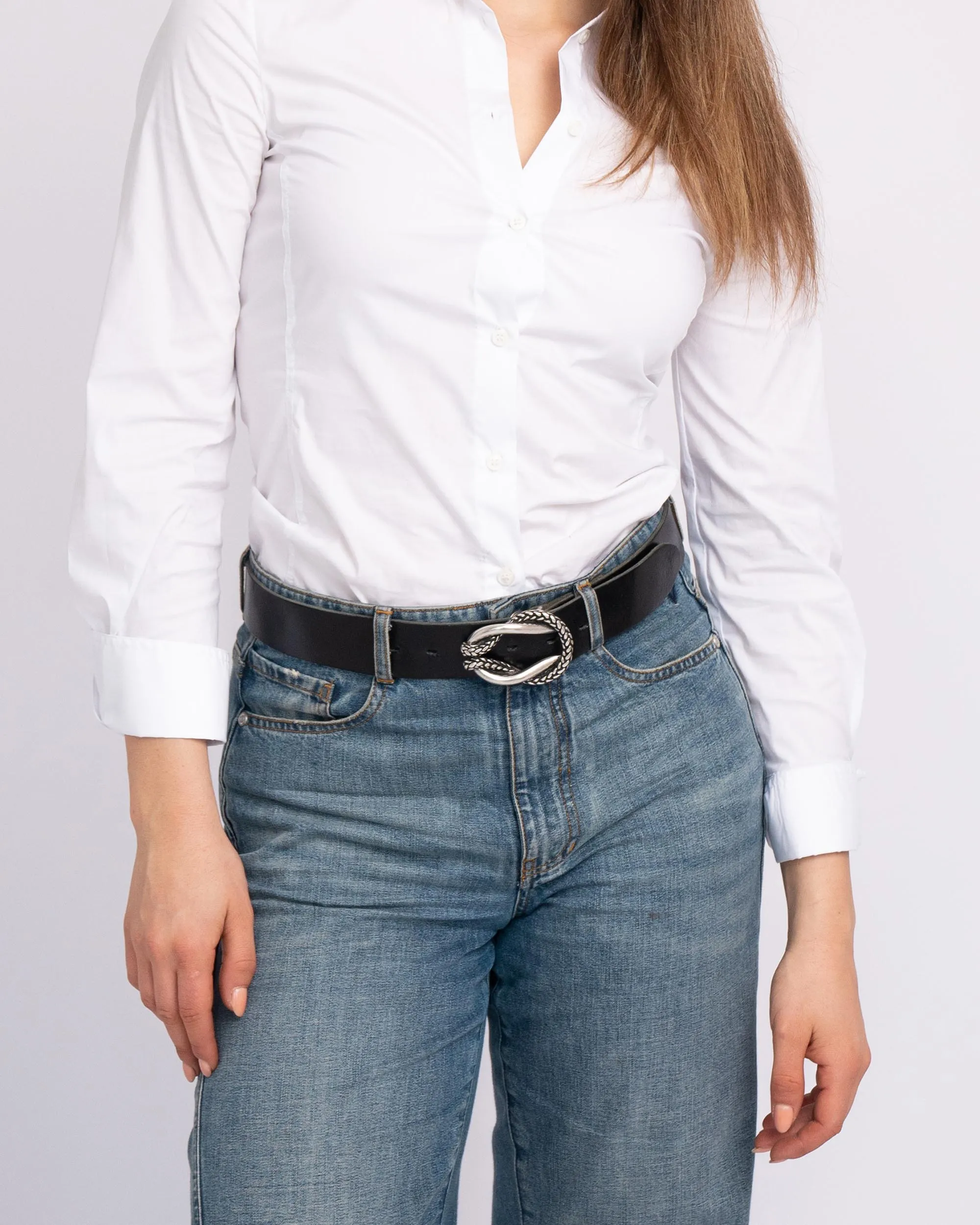 Milano Silver | Belt Buckle sold by Boston Proper product image thumbnail 2