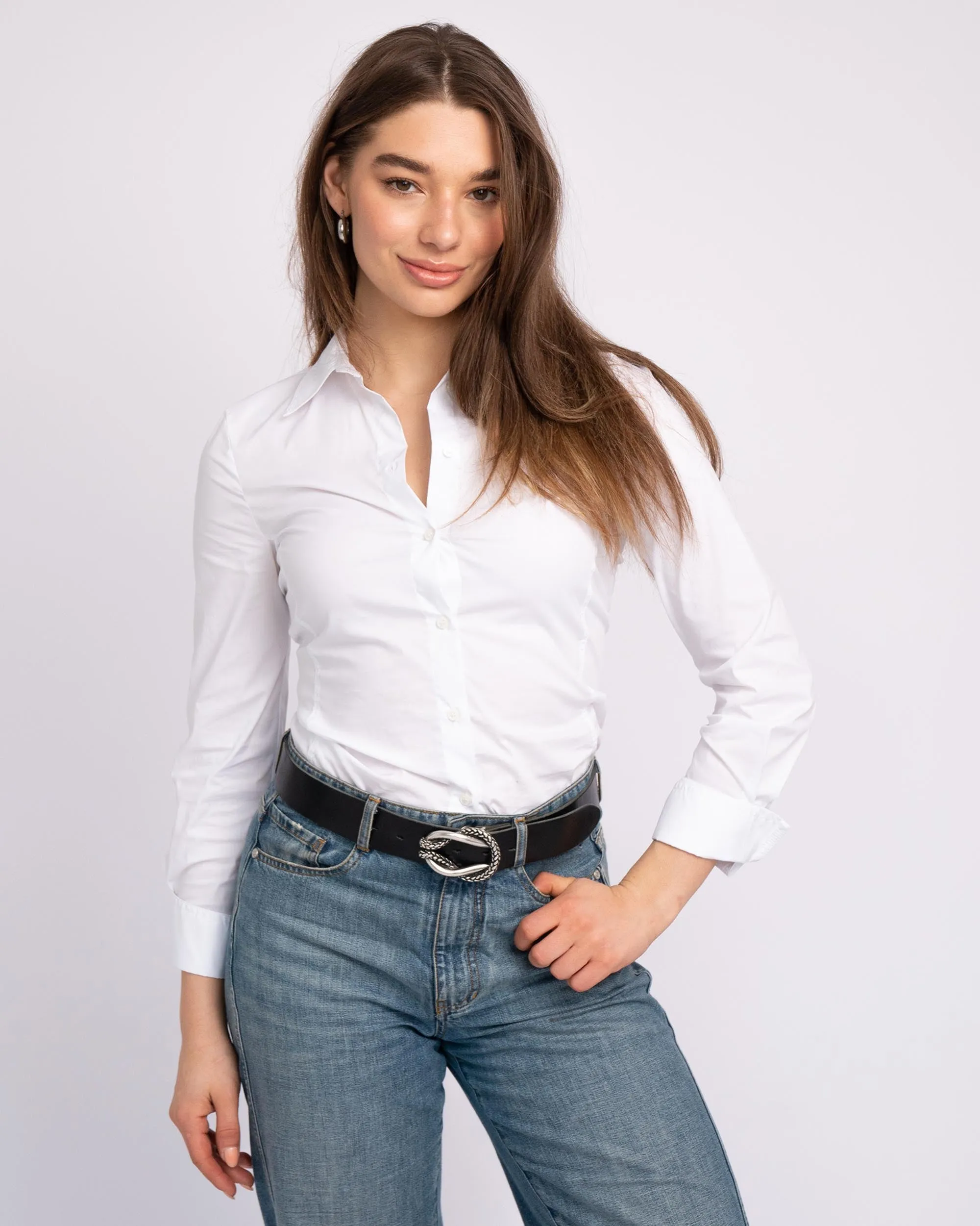 Milano Silver | Belt Buckle sold by Boston Proper product image thumbnail 3