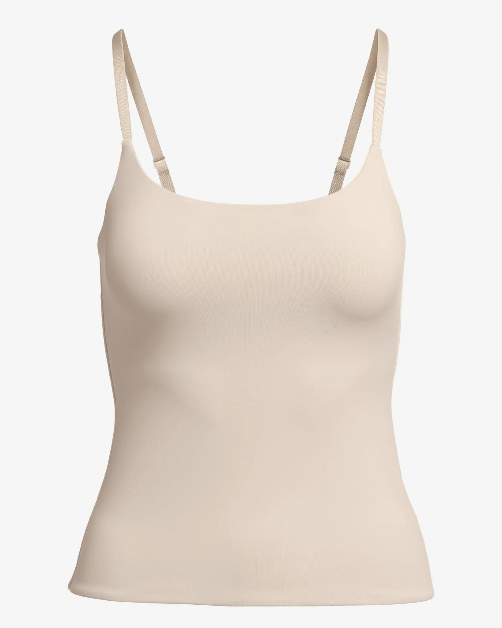Mia Scoop Neck Contour Cami Tank Top Sandshell sold by Boston Proper product image thumbnail 2