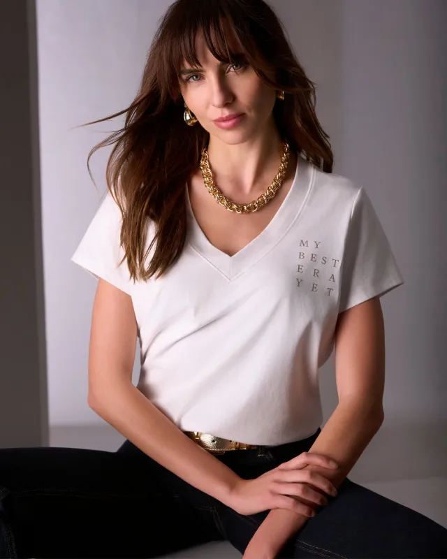 Boston Proper Best Era Yet T-Shirt Pure White made by Boston Proper