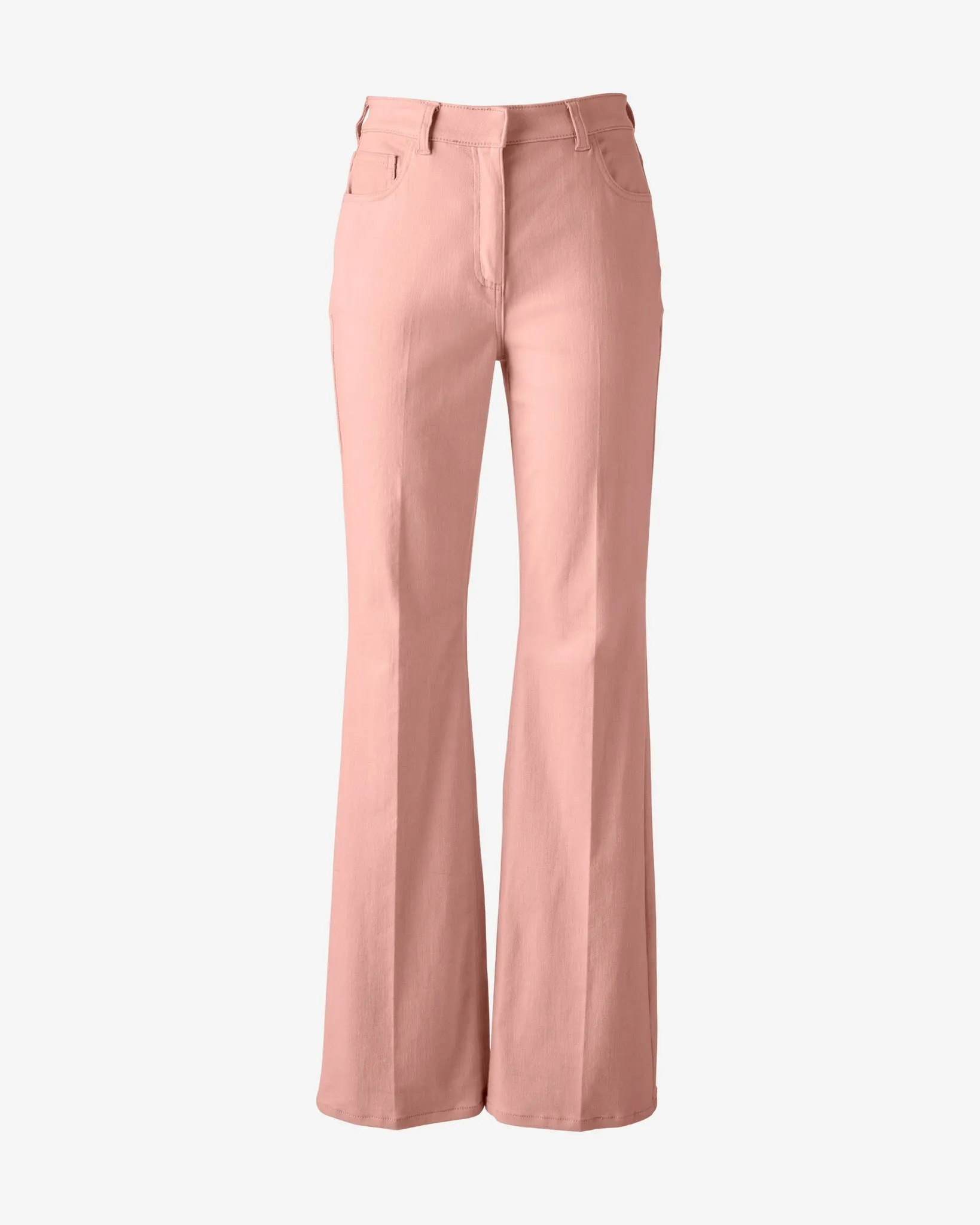 Colored Monterey High Rise Trouser Jean Misty Rose sold by Boston Proper product image thumbnail 2