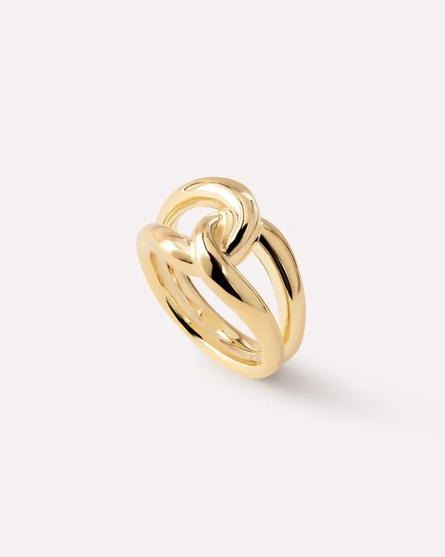 Statement Ring - Violet Loop Ring made by Ana Luisa