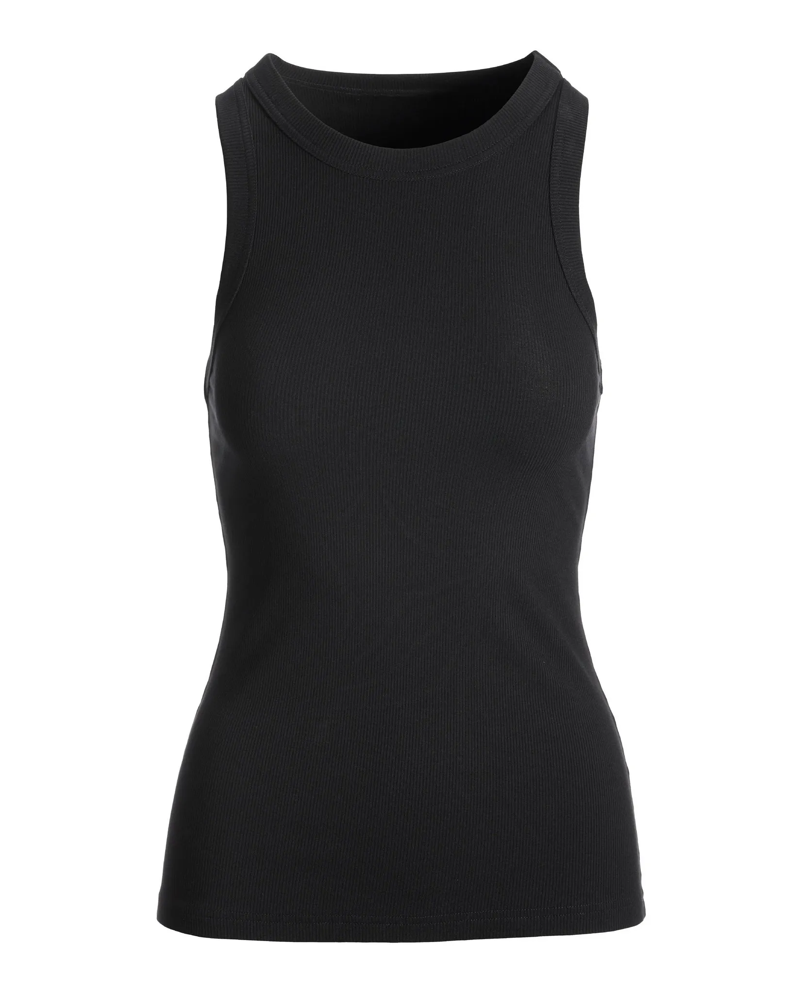 So Essential Ribbed High Neck Top Proper Black sold by Boston Proper product image thumbnail 2
