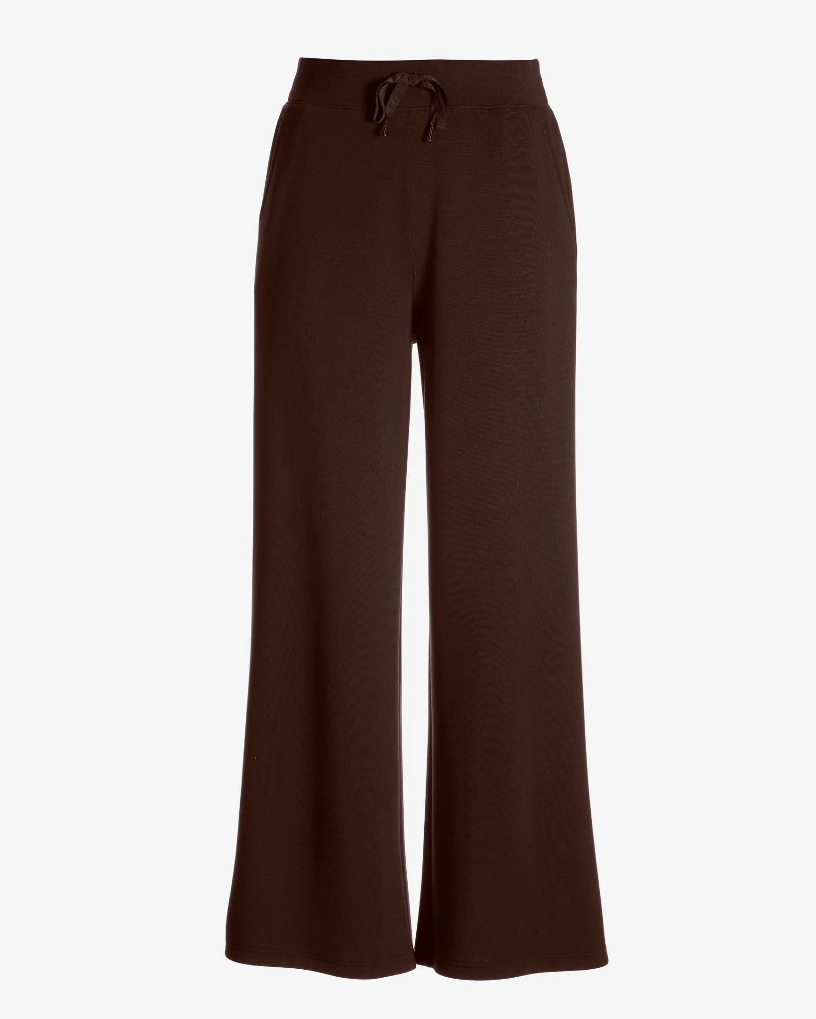 Luxe Lounge Drawstring Wide Leg Pant Safari Brown sold by Boston Proper product image thumbnail 2