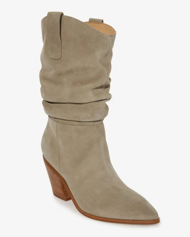 Casual Slouchy Boot Taupe sold by Boston Proper