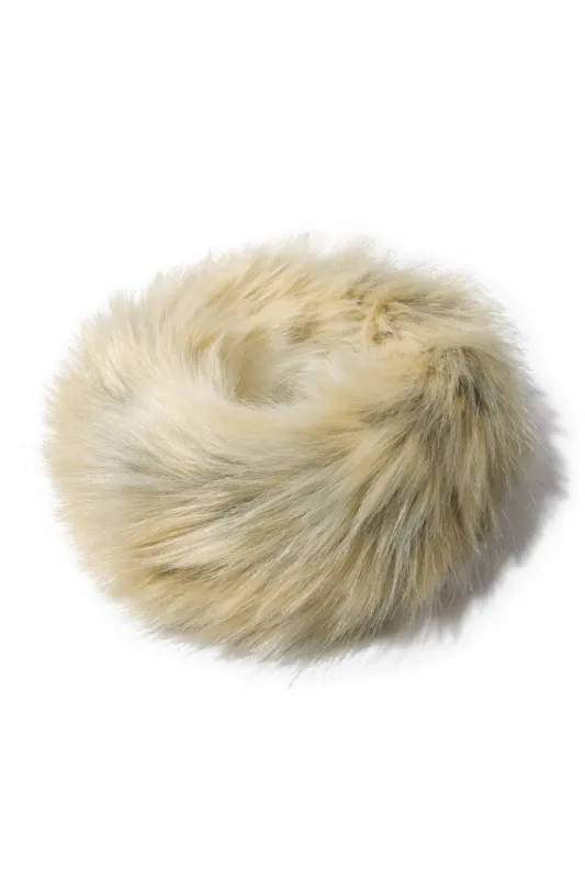Faux Fur Halo Headband Artic Fox sold by Boston Proper