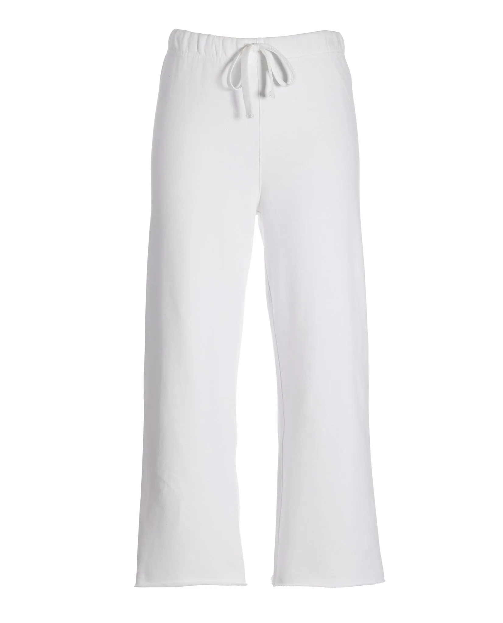 Cotton Comfort Wide Leg Lounge Pant White sold by Boston Proper product image thumbnail 2