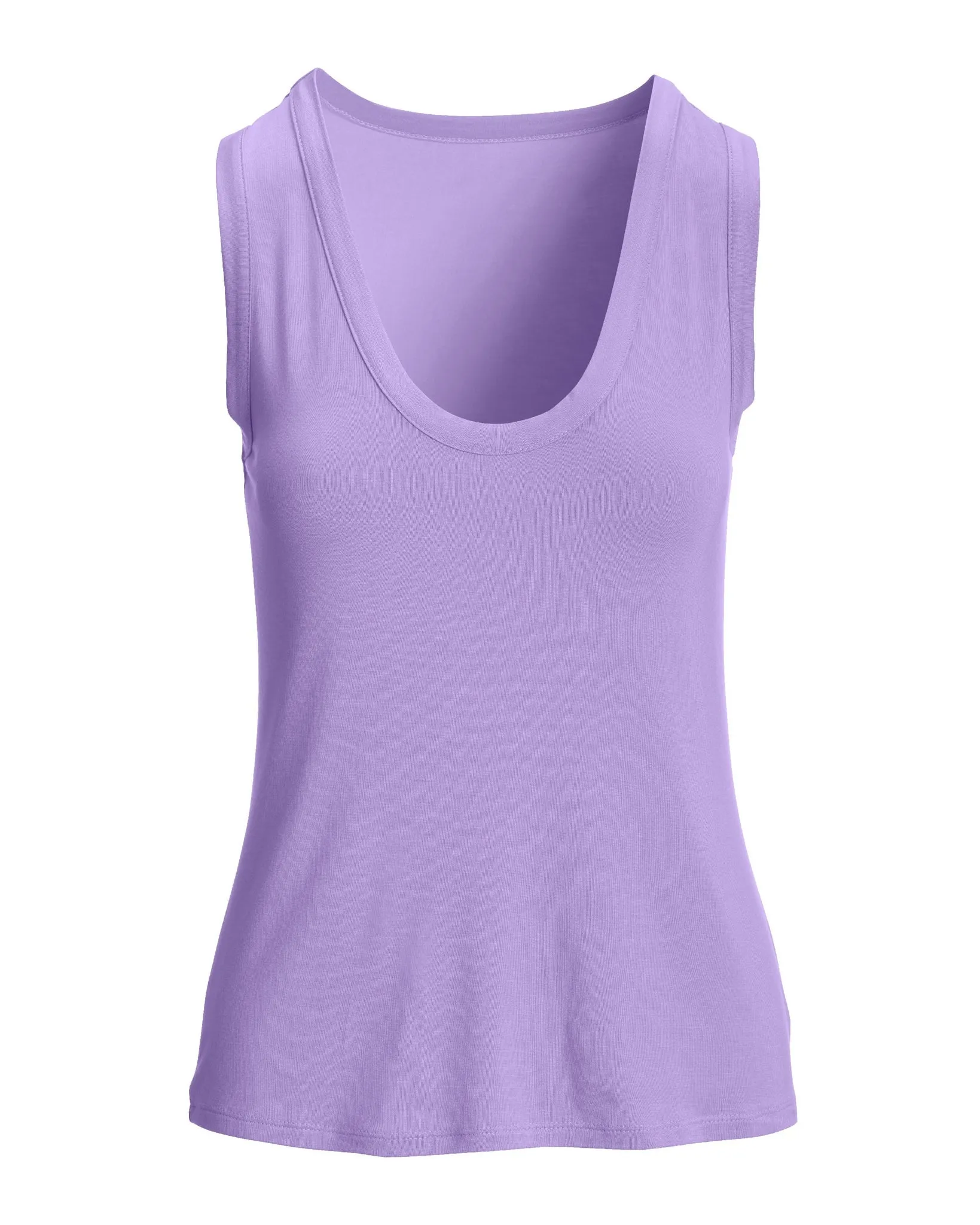 So Effortless Scoop-Neck Tank Top Lavender sold by Boston Proper product image thumbnail 2