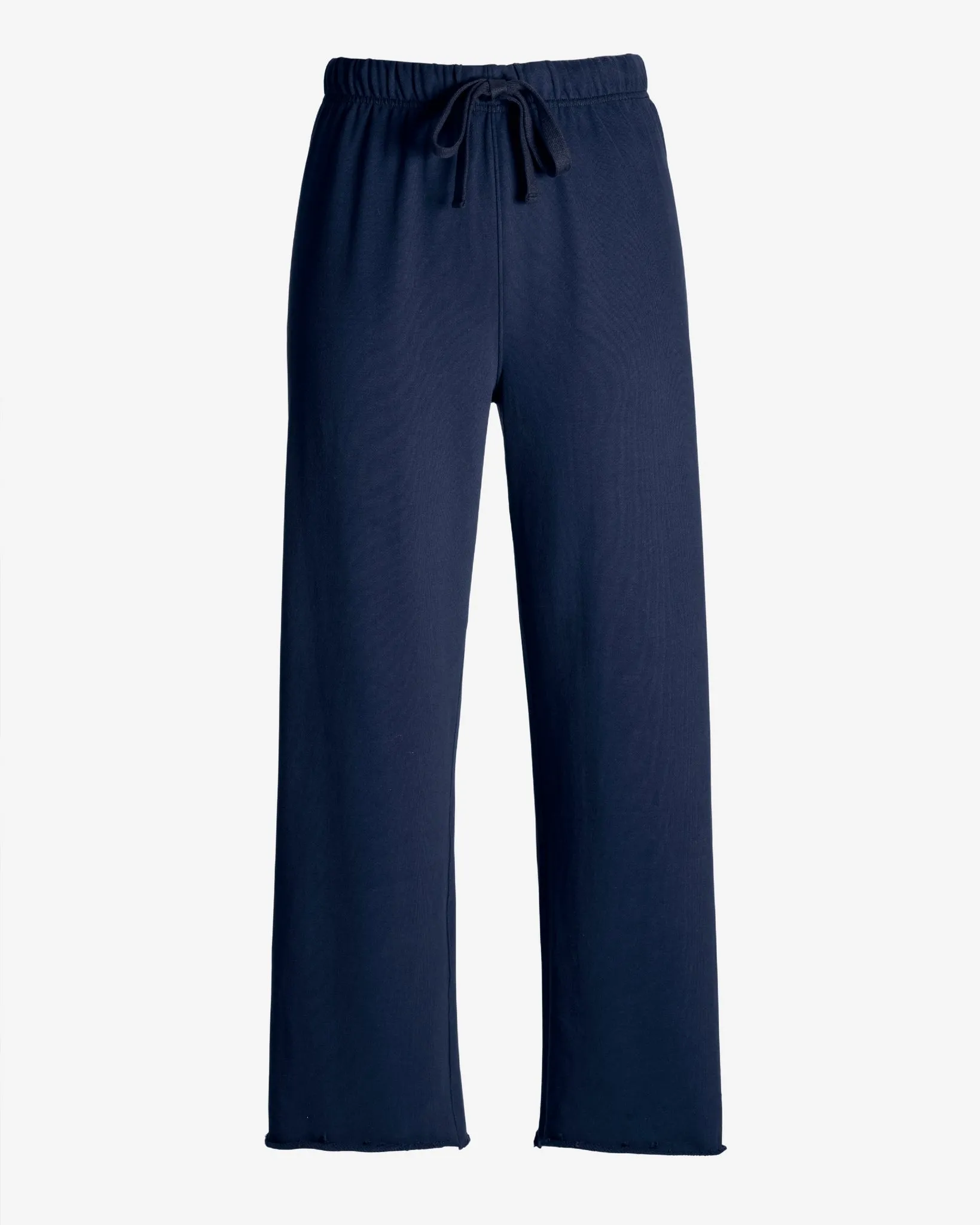 Cotton Comfort Wide Leg Lounge Pant Navy sold by Boston Proper product image thumbnail 2