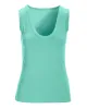 So Effortless Scoop-Neck Tank Top Blue Tint sold by Boston Proper