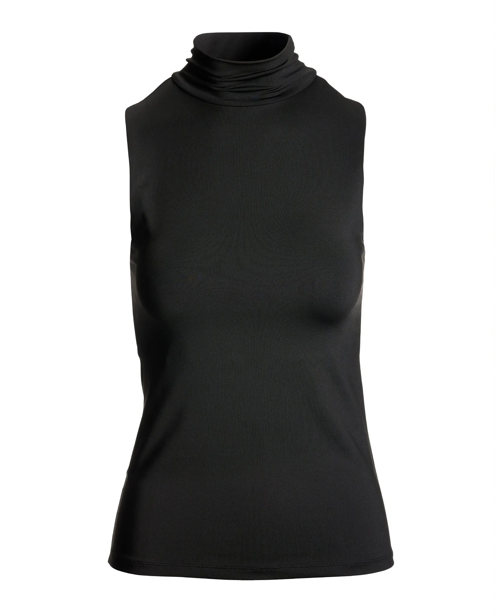 So Modern Sleeveless Mock Neck Top Proper Black sold by Boston Proper product image thumbnail 2