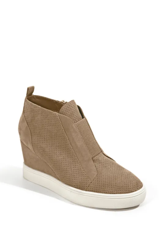 Slip-On Wedge Sneaker Stone sold by Boston Proper