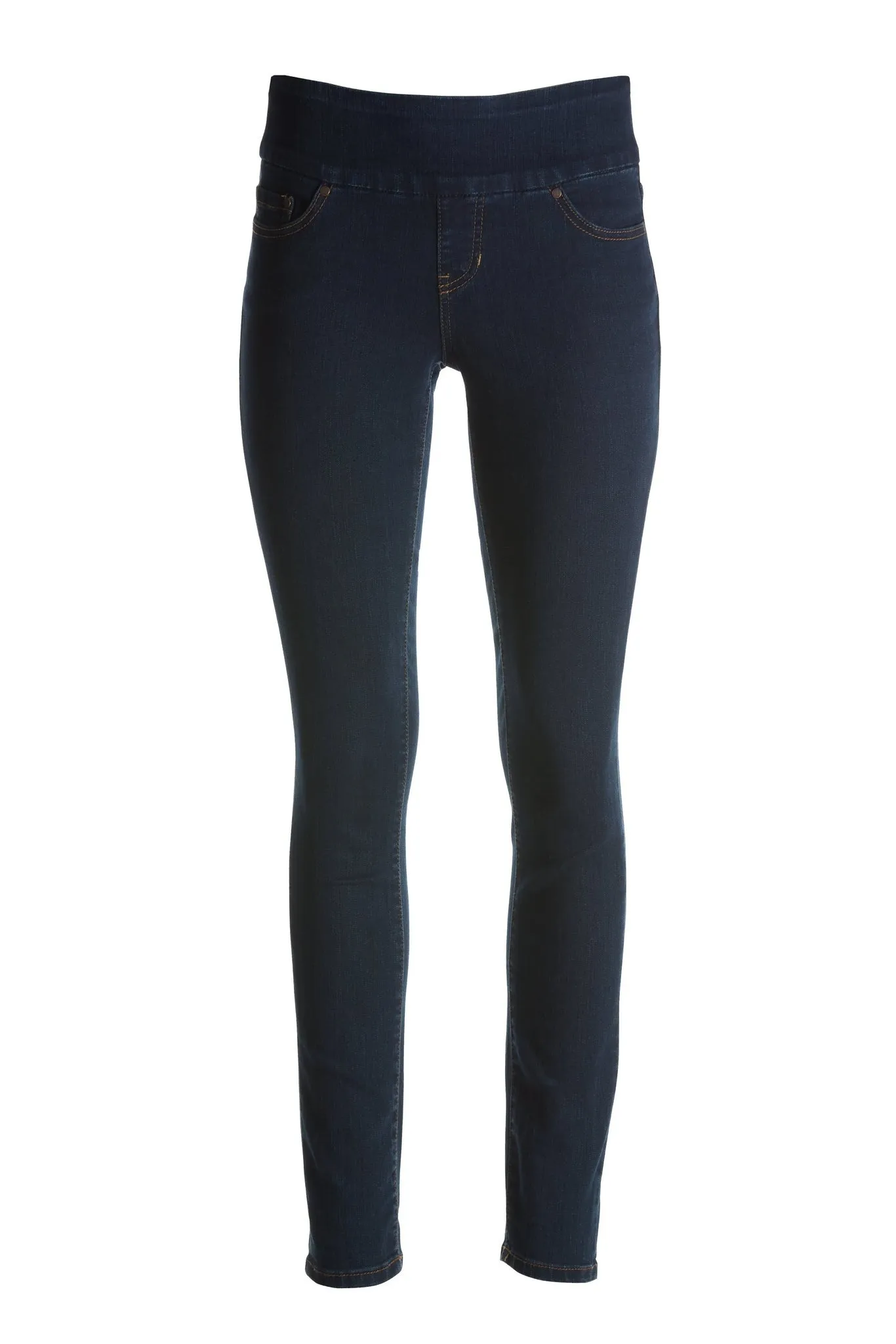 Nora Skinny Pull On Jean Ii Dark Wash sold by Boston Proper product image thumbnail 2