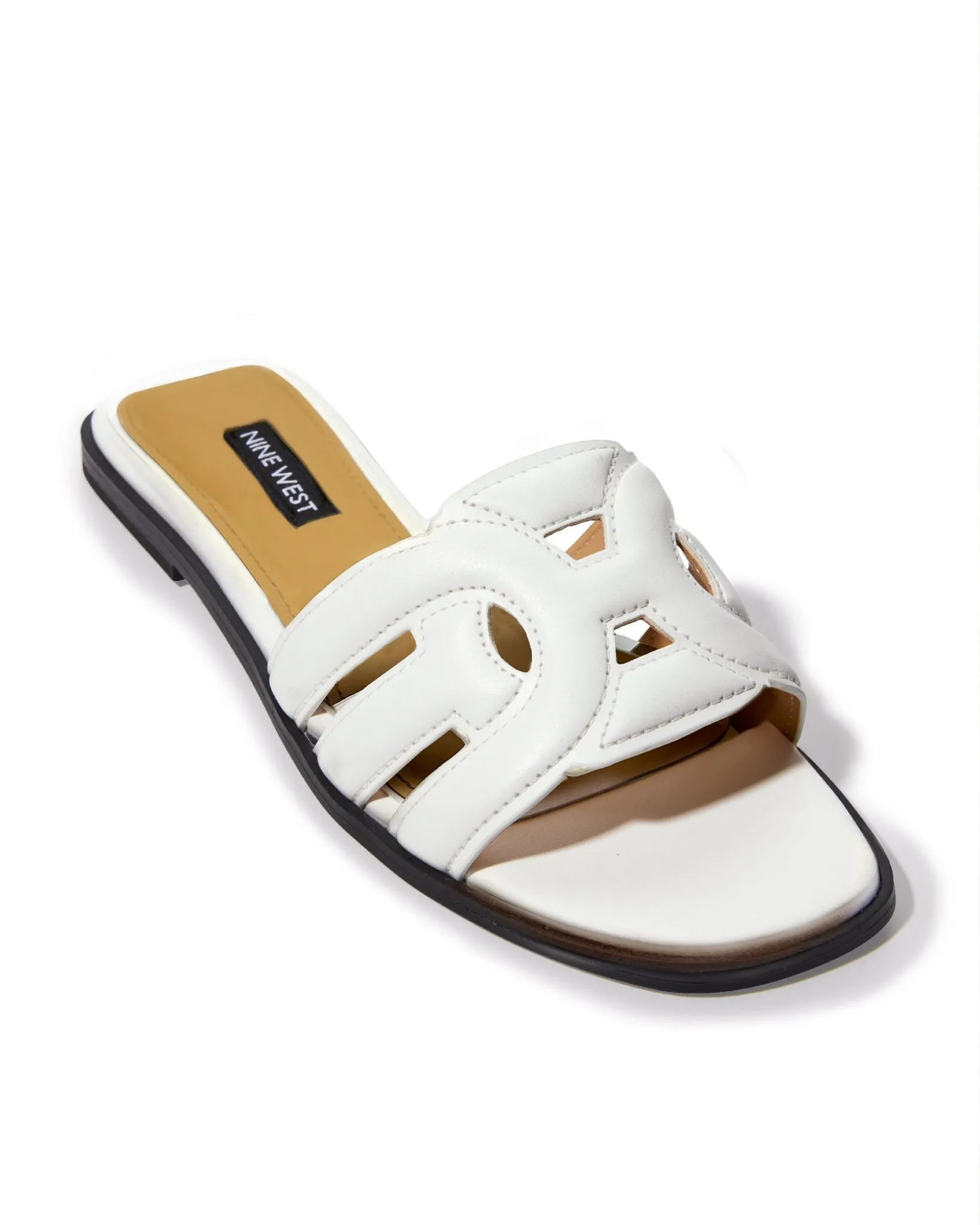 Slide Sandal White sold by Boston Proper