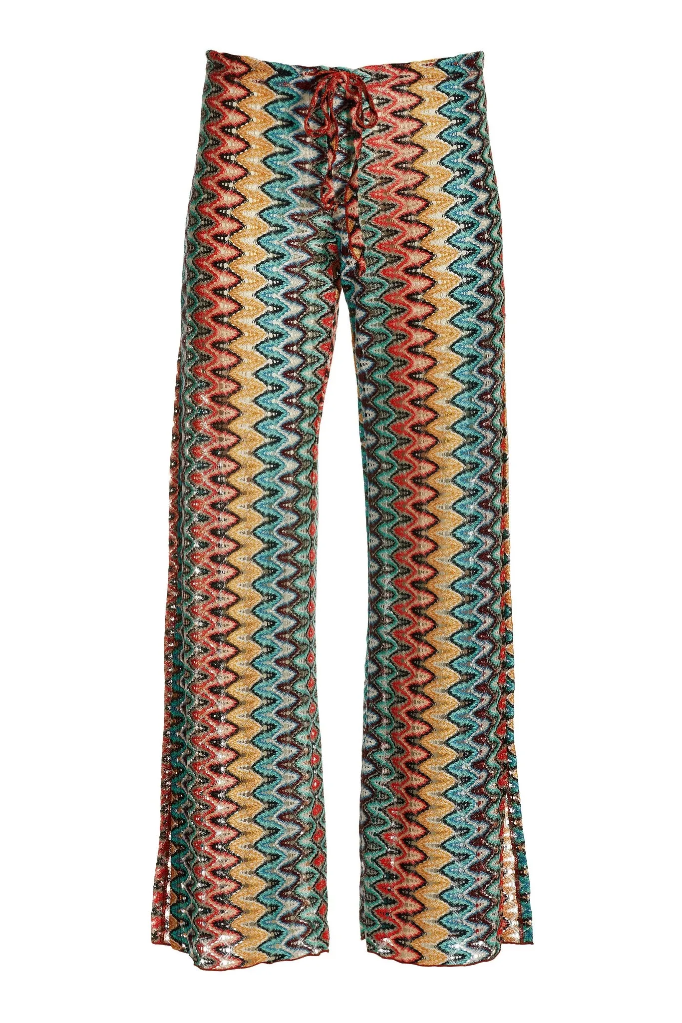 Multi Crochet Cover Up Pant Multi sold by Boston Proper product image thumbnail 2