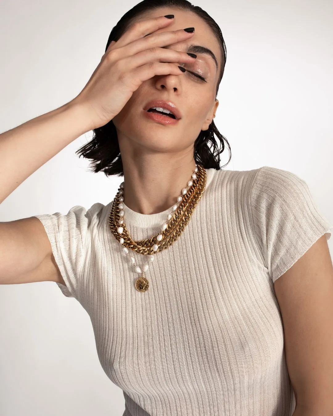 Freshwater Pearl Aragon Necklace sold by Boston Proper product image thumbnail 3