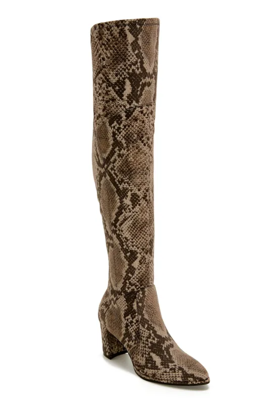 Python Over The Knee Boot Camel Multi sold by Boston Proper