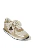 Two Tone Metallic Sneaker Gold Multi sold by Boston Proper