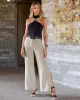 Linen Wide-Leg Pant Flax sold by Boston Proper