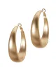 Matte Finish Hoop Gold sold by Boston Proper