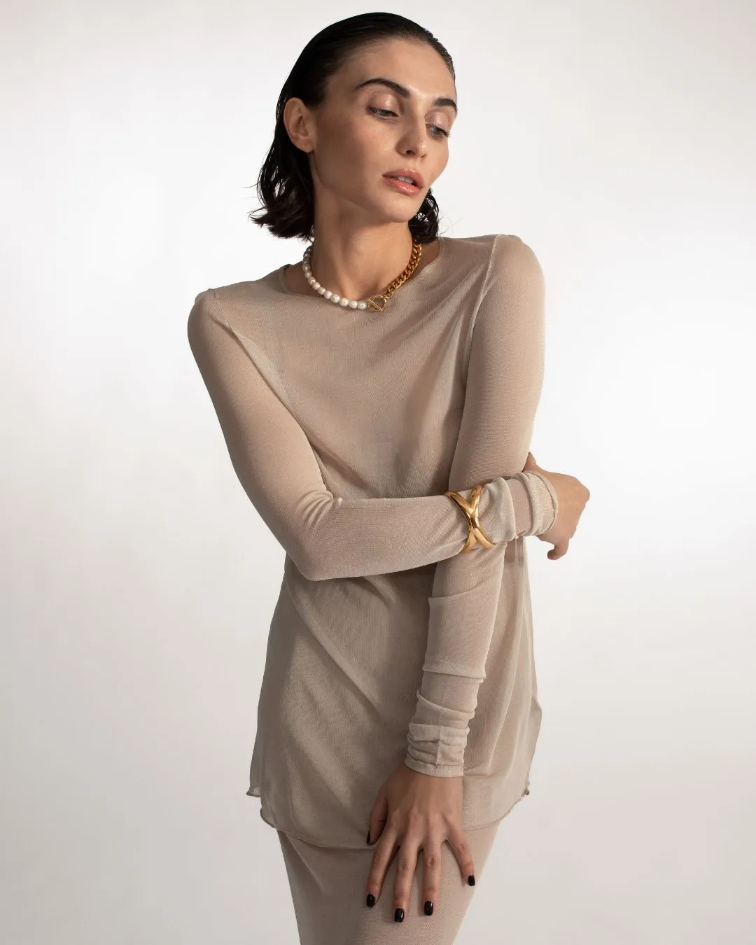 Freshwater Pearl Angelos Necklace sold by Boston Proper product image thumbnail 3