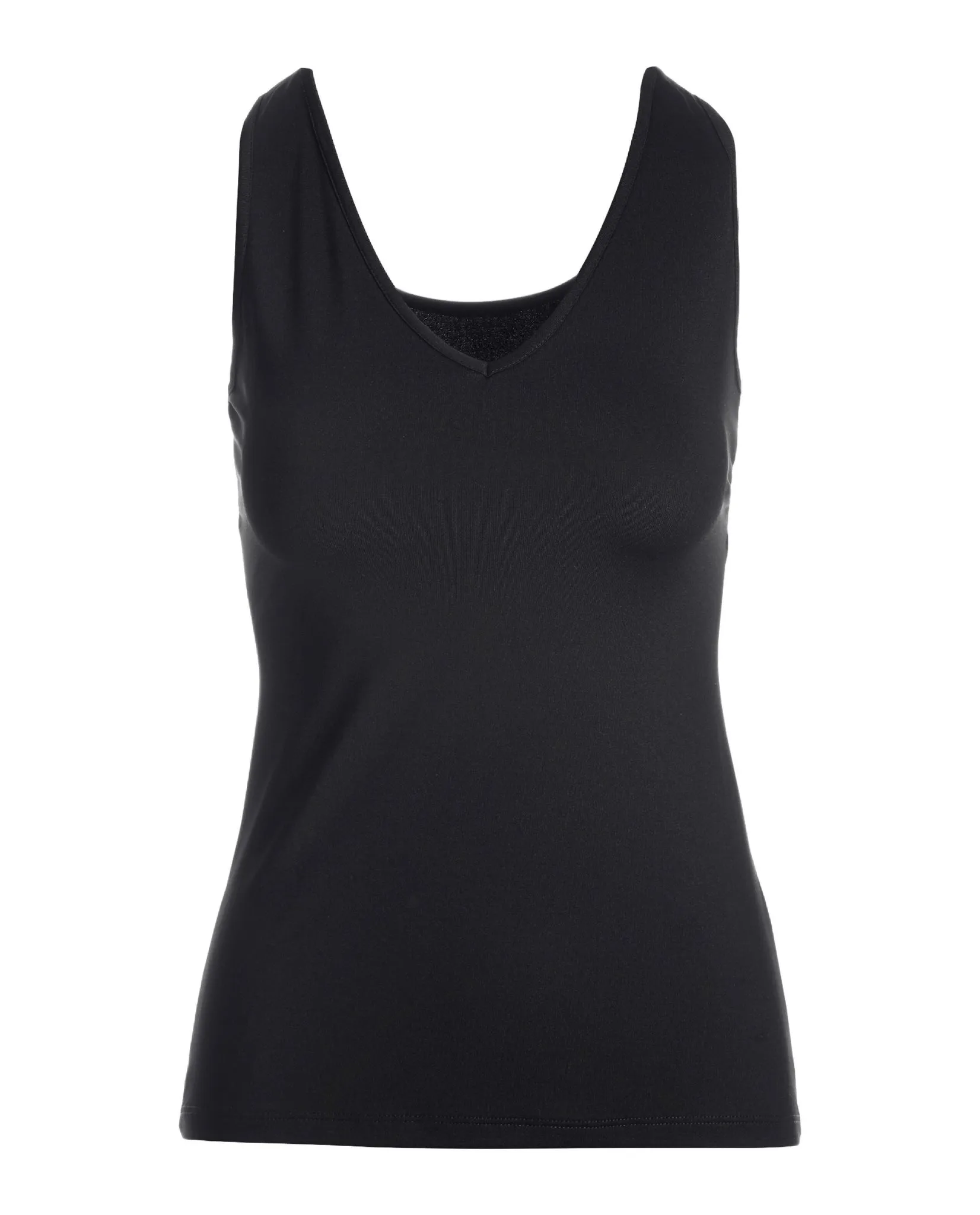 Reversible Knit Tank Top Black sold by Boston Proper product image thumbnail 2