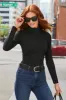 So Sexy Turtleneck Knit Top Black sold by Boston Proper