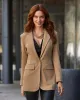 Beyond Travel Classic Boyfriend Blazer Camel sold by Boston Proper