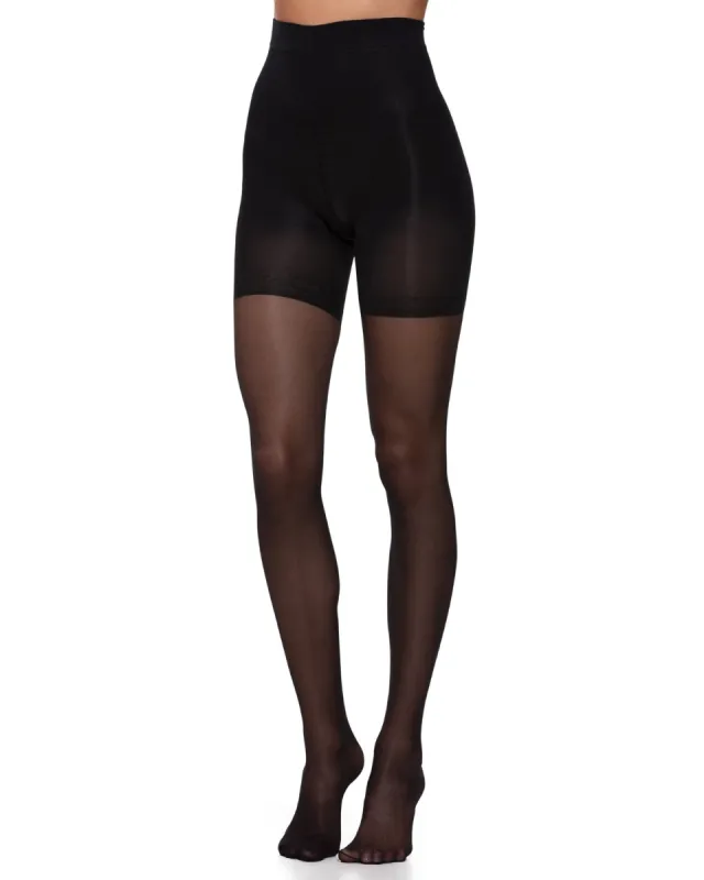 Sheer Light Shaper Tights Black sold by Boston Proper