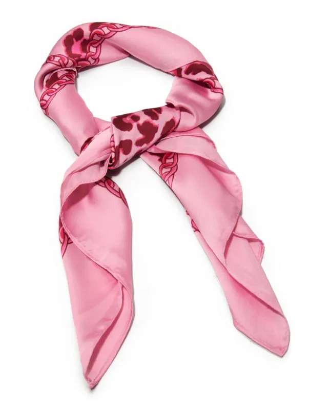 Cheetah Scarf Pink Multi sold by Boston Proper