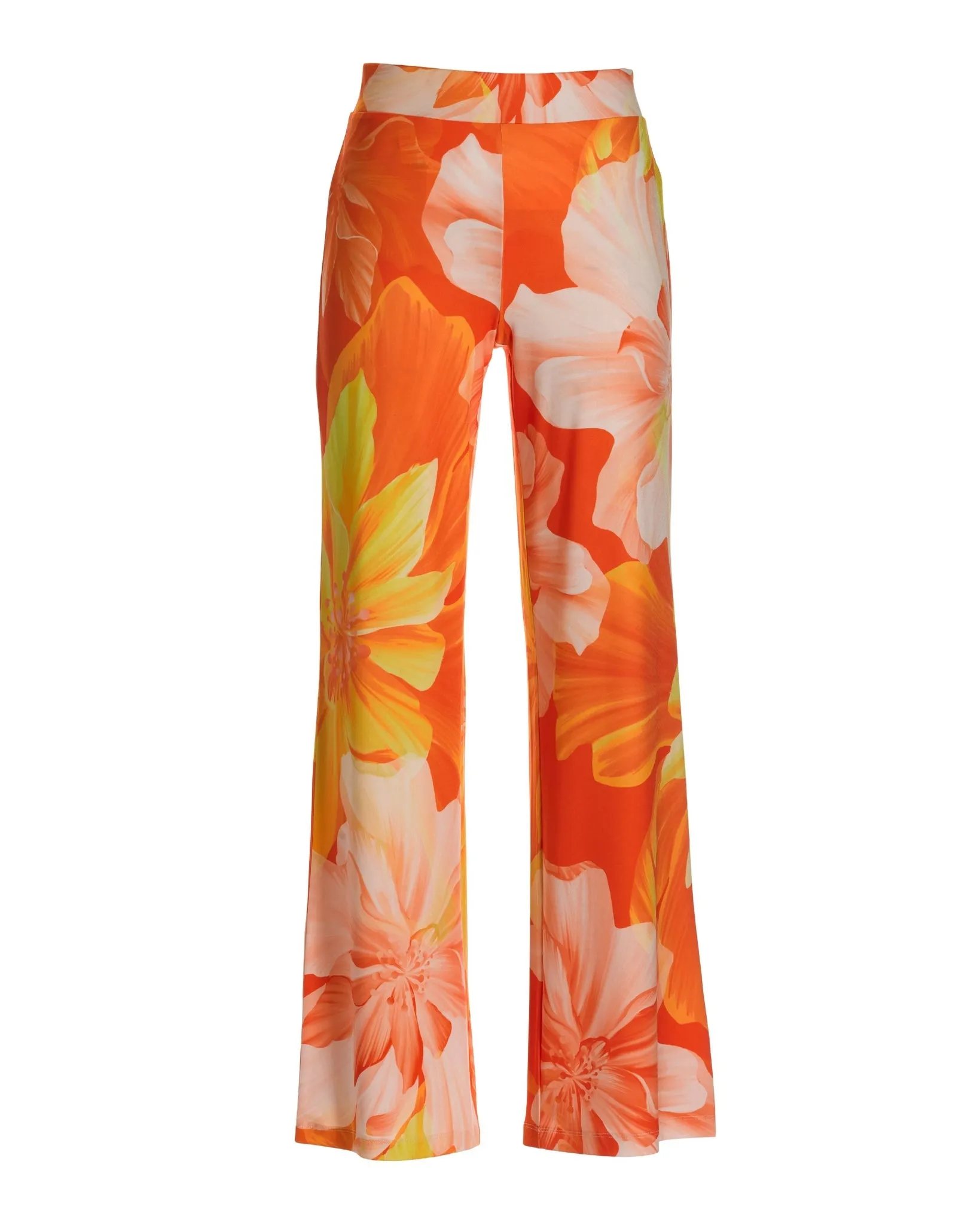 Malibu Silk Lilies Print Palazzo Pant Multi sold by Boston Proper product image thumbnail 2