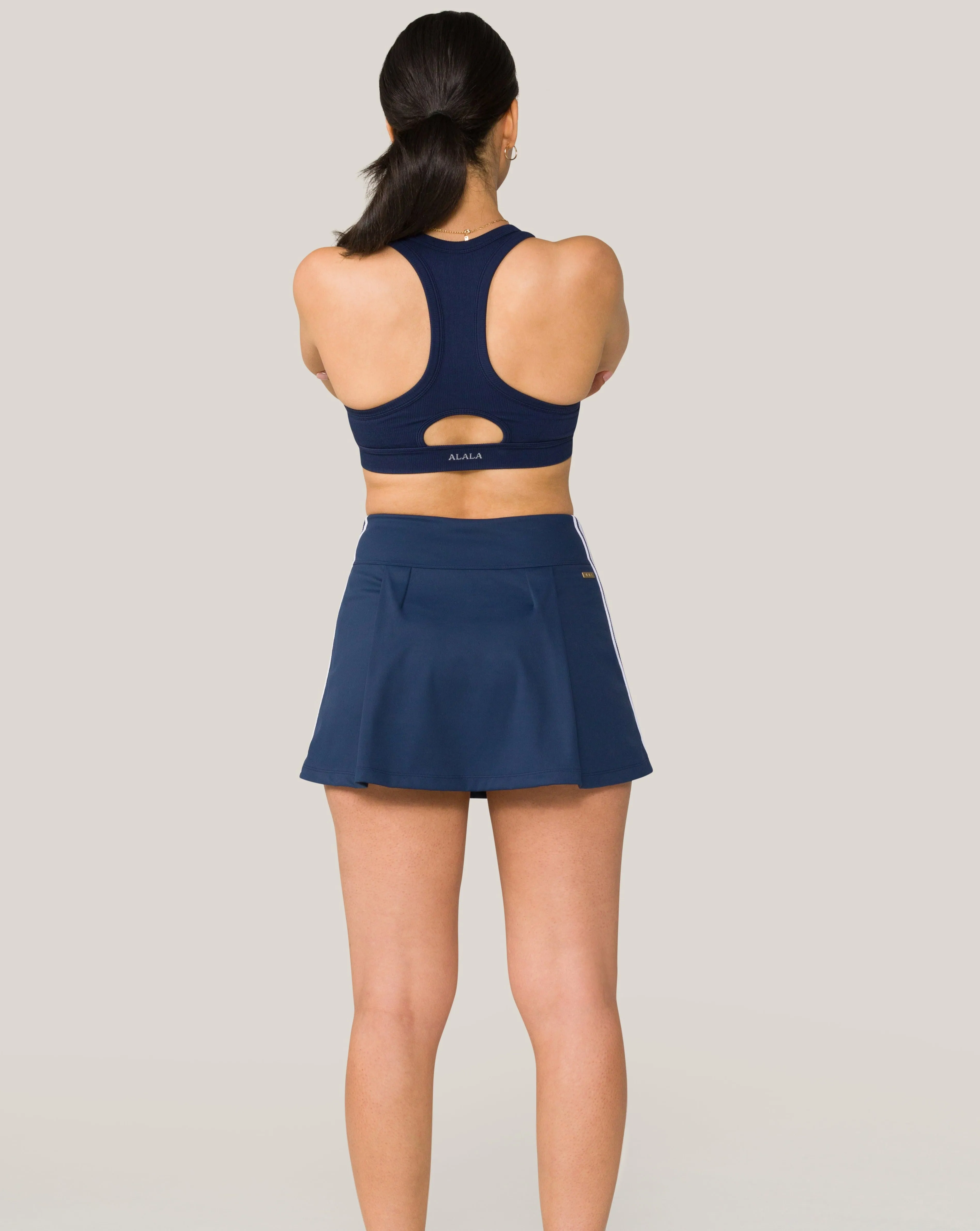 Set Skort Navy sold by Boston Proper product image thumbnail 3