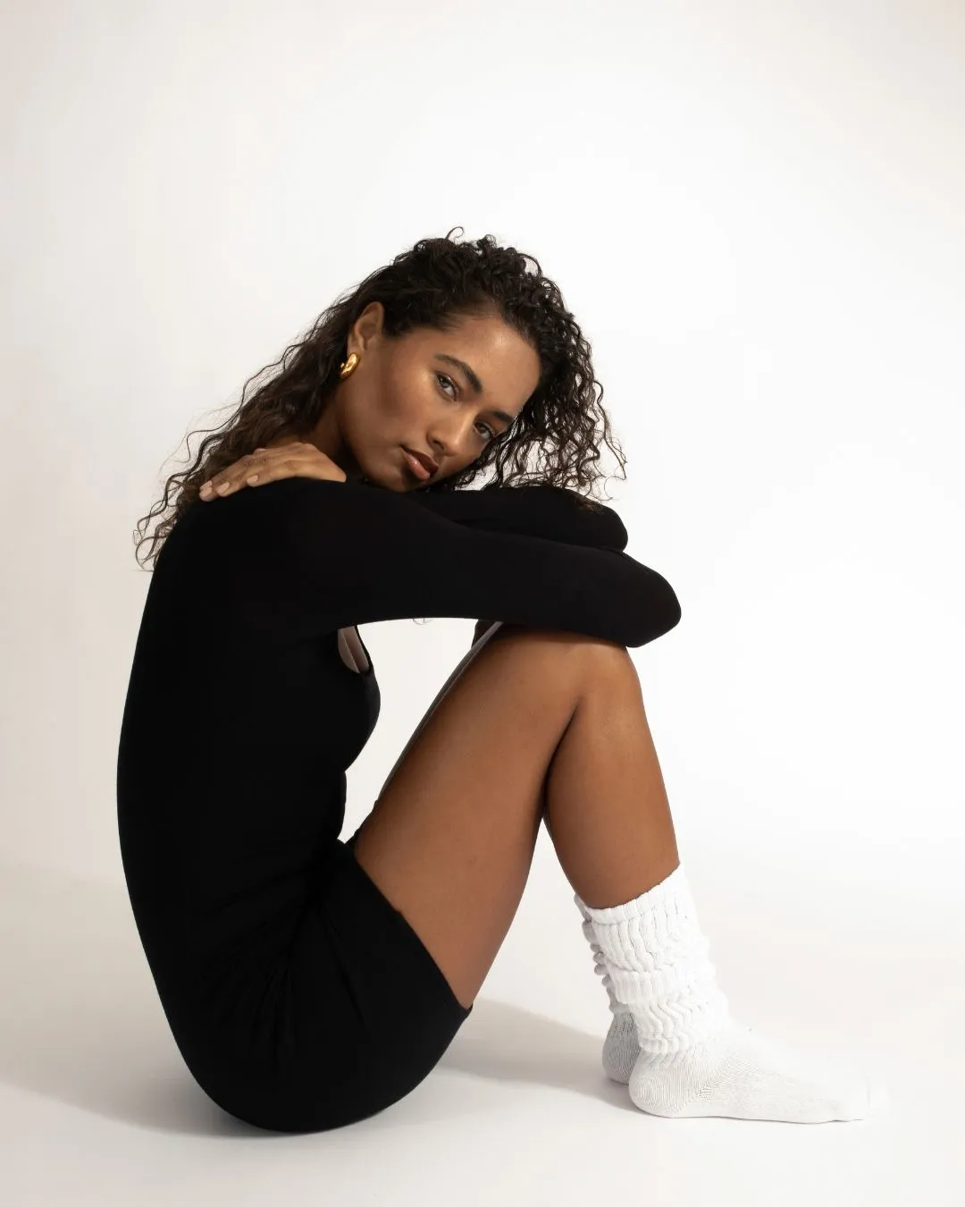 Chelsea Hoop Earrings sold by Boston Proper product image thumbnail 3