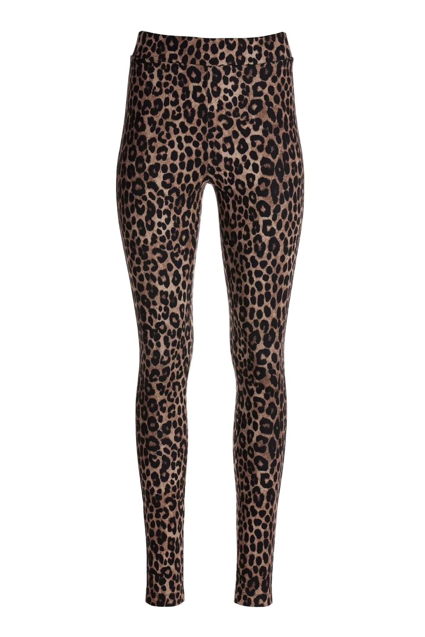 Brown Leopard Ponte Legging Brown Multi sold by Boston Proper product image thumbnail 2