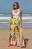 Floral Printed Cover Up Pant Multi sold by Boston Proper