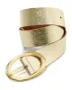Classic Leather Belt Gold sold by Boston Proper