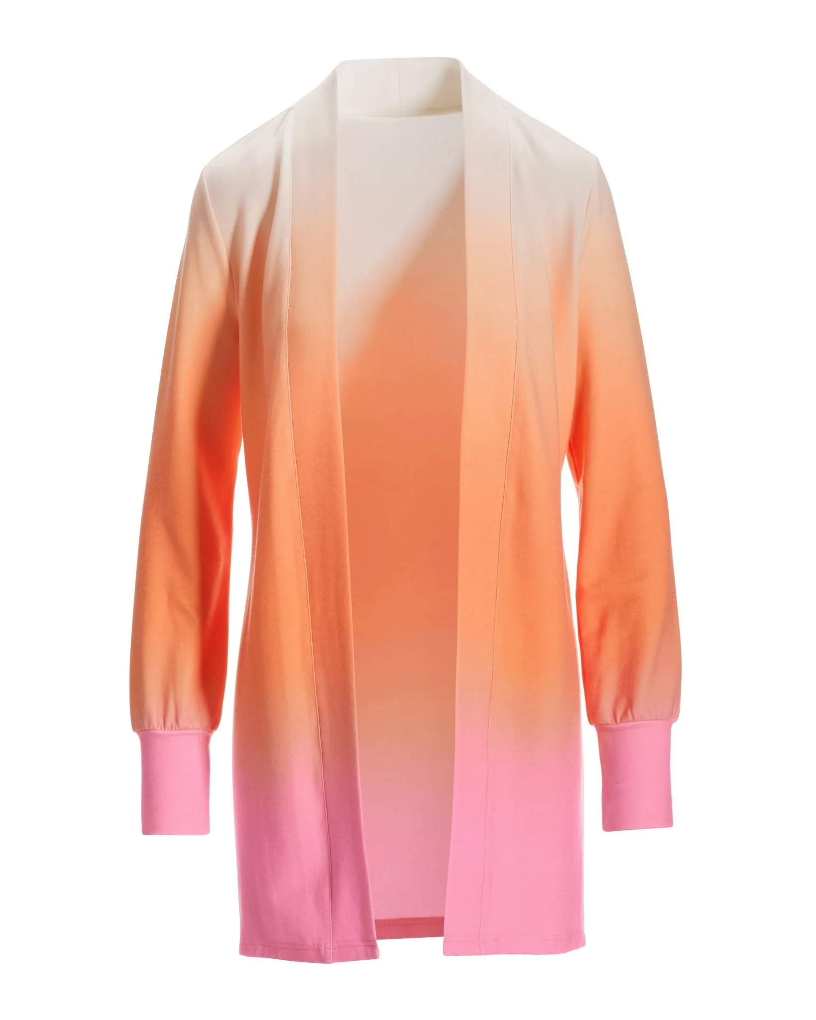 Ombre Lounge Duster Pink/Orange sold by Boston Proper product image thumbnail 2