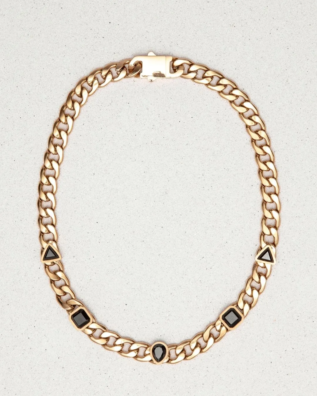 Crosby Necklace Onyx sold by Boston Proper