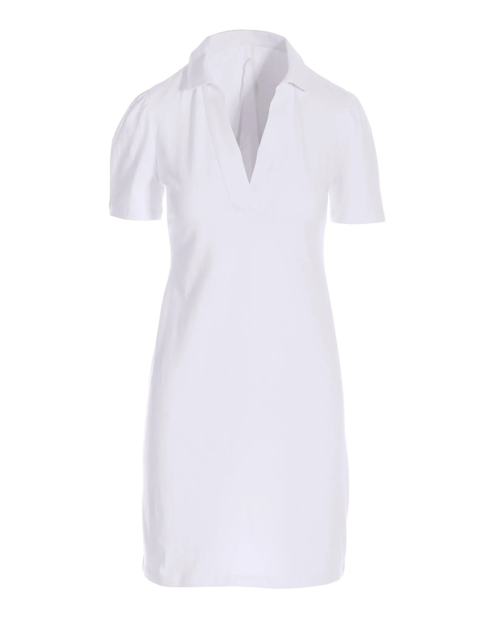 Casual Polo Dress White sold by Boston Proper product image thumbnail 2
