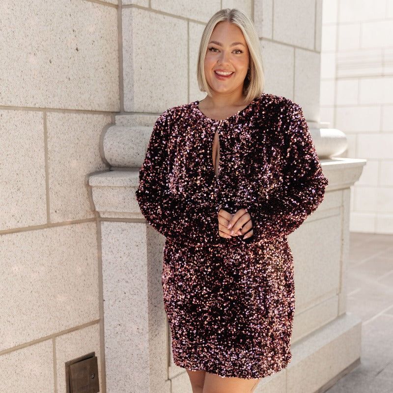 All That Glitters Sequin Dress sold by Boujee Boutique product image thumbnail 4